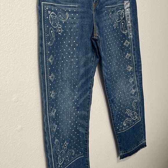 Lucky Brand Drew Mom High Rise Taper Ankle 12 31 - Picture 8 of 11